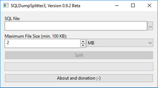 SQLDumpSplitter3