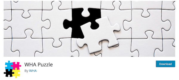 wha puzzle the puzzle game plugin from WordPress