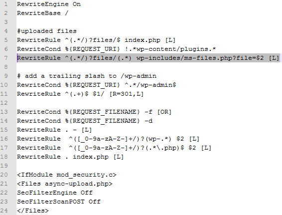 updatehtaccess Post image