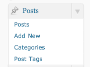 wordpress navigation
