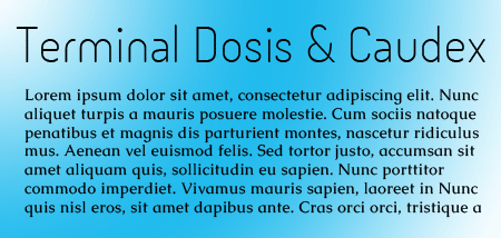 TerminalDosisCaudex Terminal Dosis and Caudex