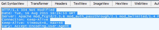 HTTP response for JayAllenWrites.com