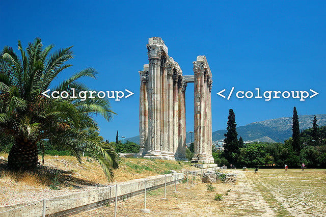 Colgroup
