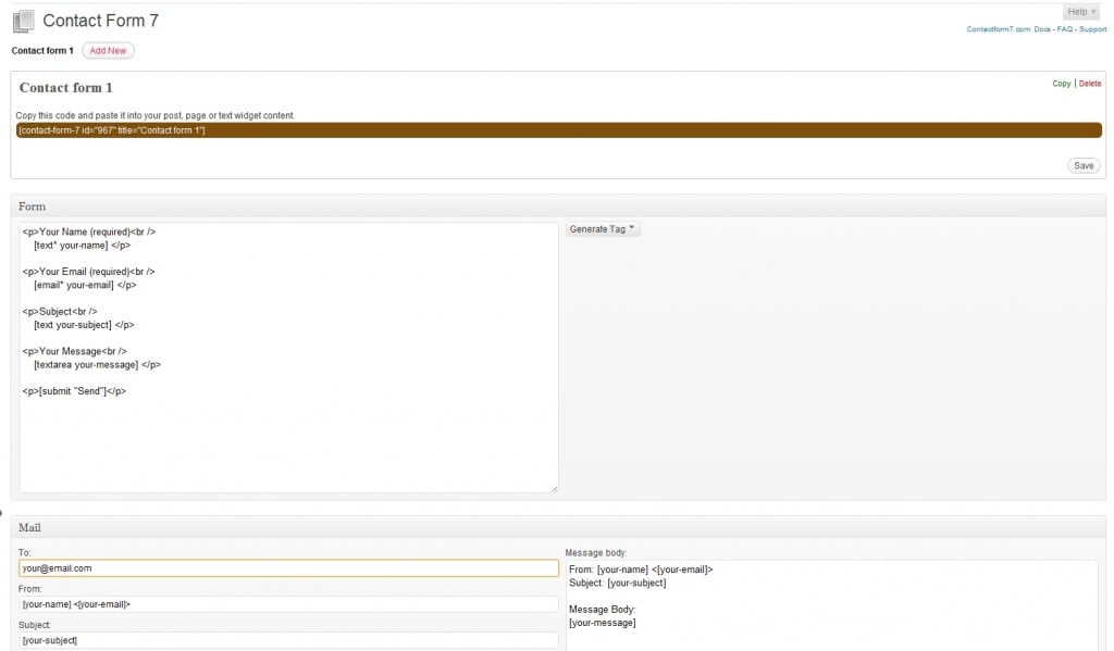 Contact Form 7