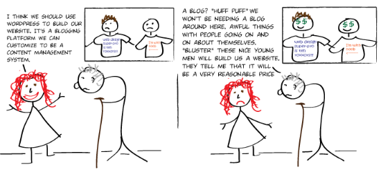 nonprofits cartoon