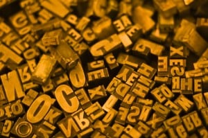 Choosing a font for your writing blog