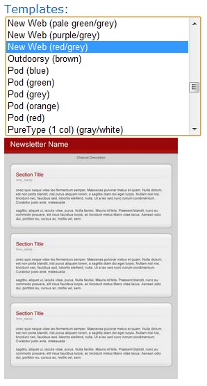 AWeber Templates
