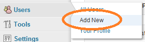 Add New User