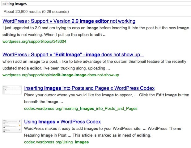 Editing Images
