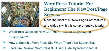 WPMU Post Excerpt