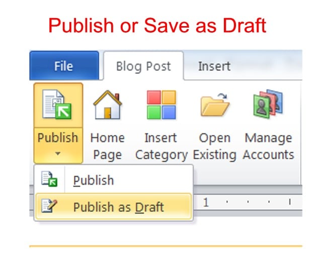 publish Post image