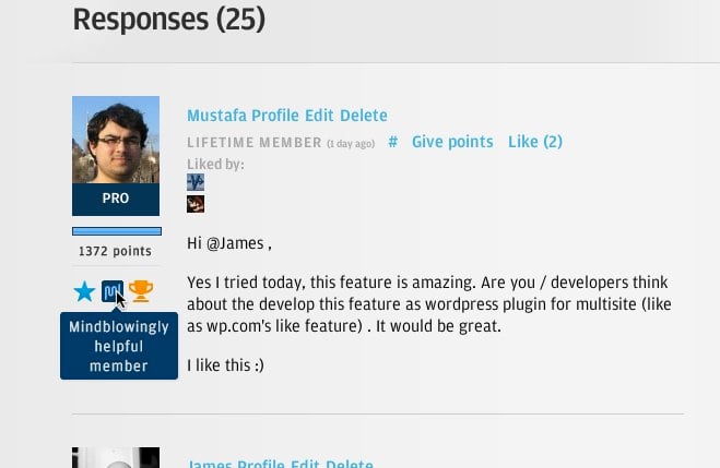 How are you _liking_ our new _Like_ functionality_ Post image