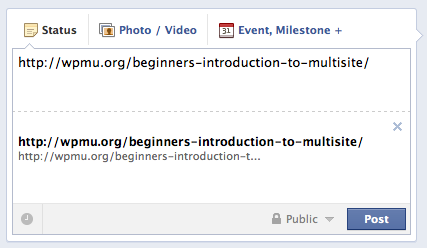 Facebook Bug