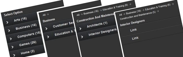 WordPress Menu Plugins - Drill Down iPod Menu Widget Plugin from Design Chemical