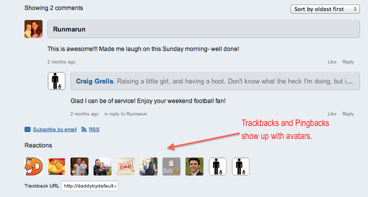 Trackbacks and Pingbacks in WordPress Discussion Settings