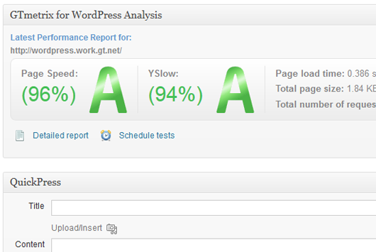 gtmetrix-for-wordpress-dashboard-widget