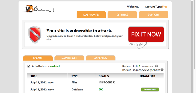 6Scan Backup