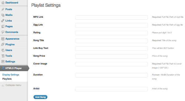 WordPress Audio Player WordPress Audio Player