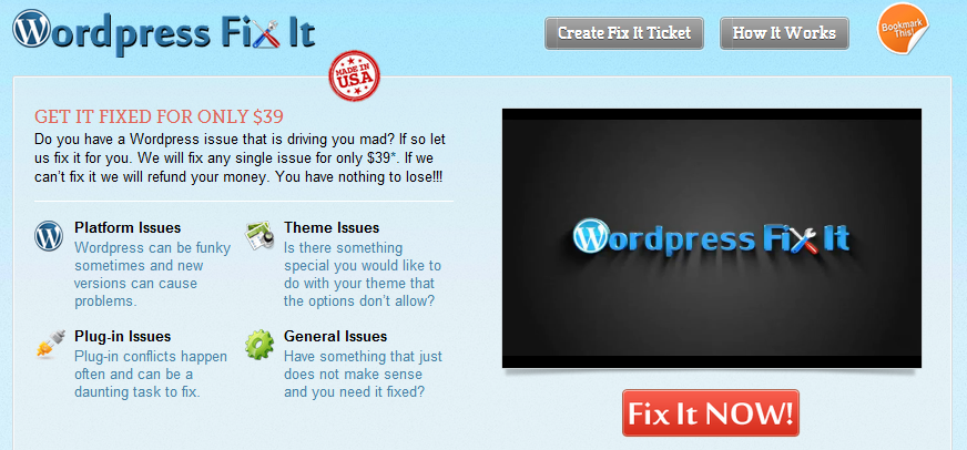 WP Fix It