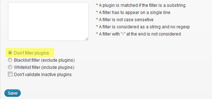 Mail On Update Filters