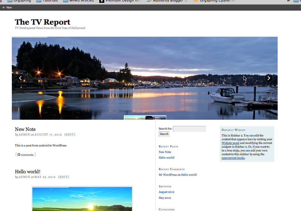 Revolution Slider Full Width