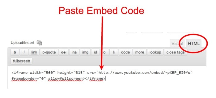 paste-youtube-embed-code Post image