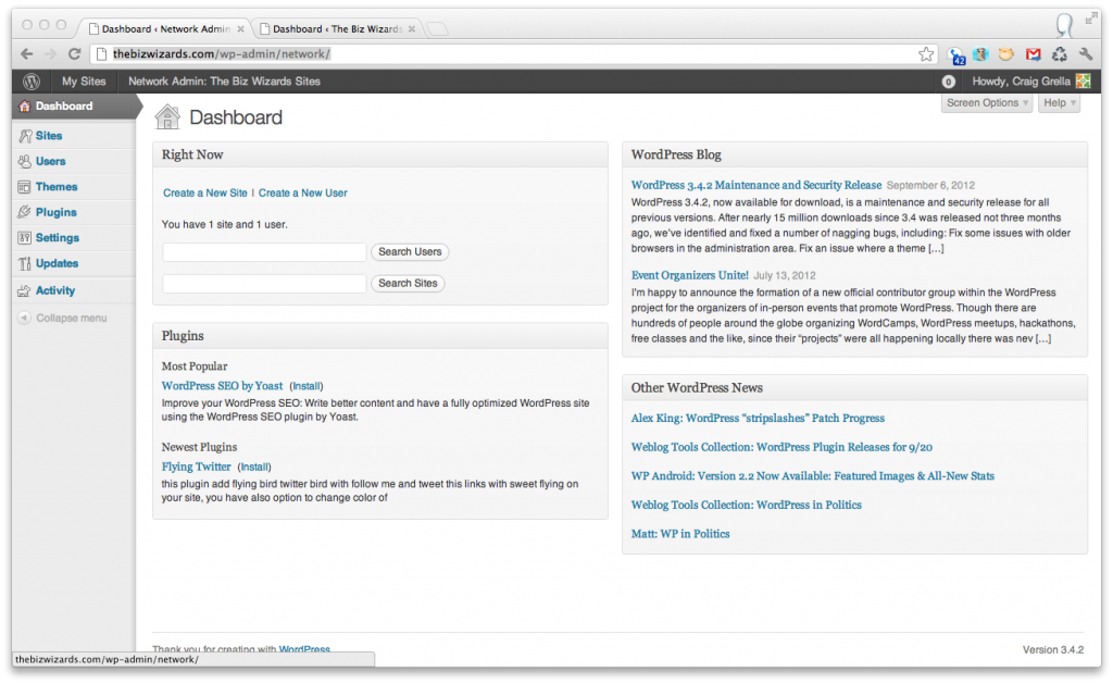 Network Admin Dashboard Post image