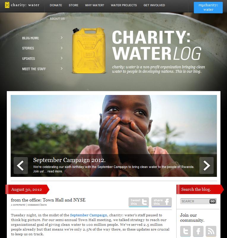 charity-water Charity: Water