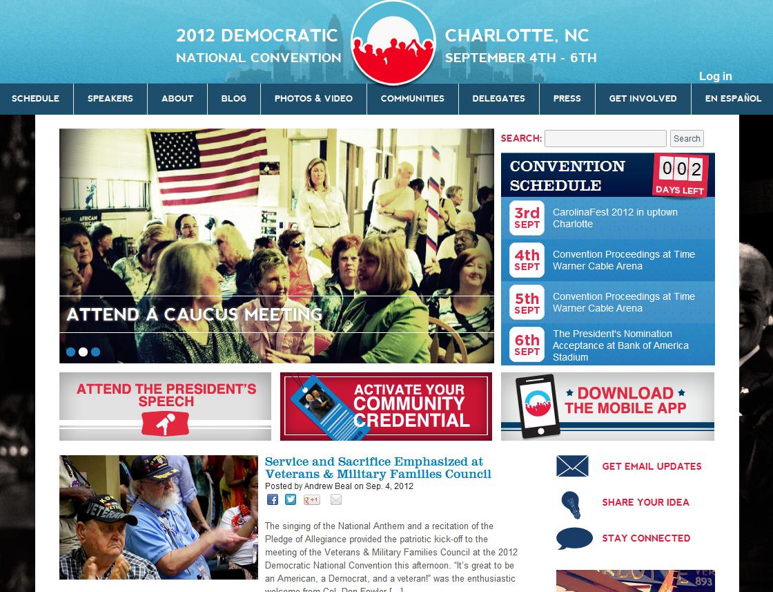 dnc 2012 Democratic National Convention