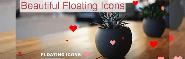 Floating Icons