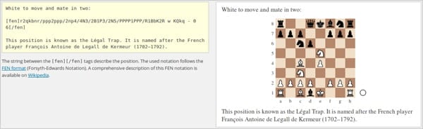 RPB Chessboard plugin screenshot.