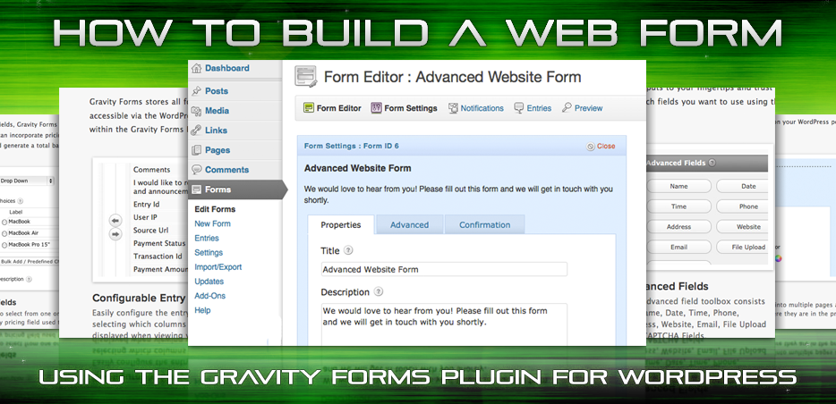 How To Build A Webform - Gravity Forms Training