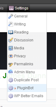 PluginBot - Plugins Menu