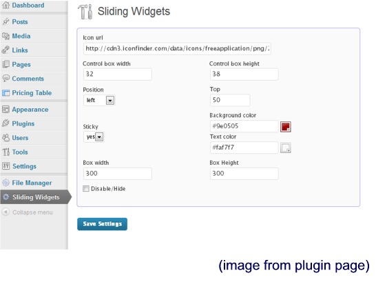 sliding-widgets-settings Post image