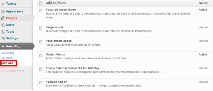 add-ons Post image