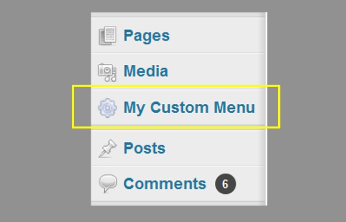 admin-menu-editor-custom-menu