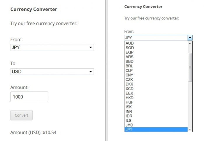 wp-currency-converter Post image