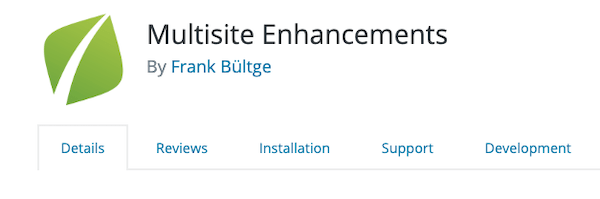 A look at multisite enhancements the handy WordPress Mutlisite plugin