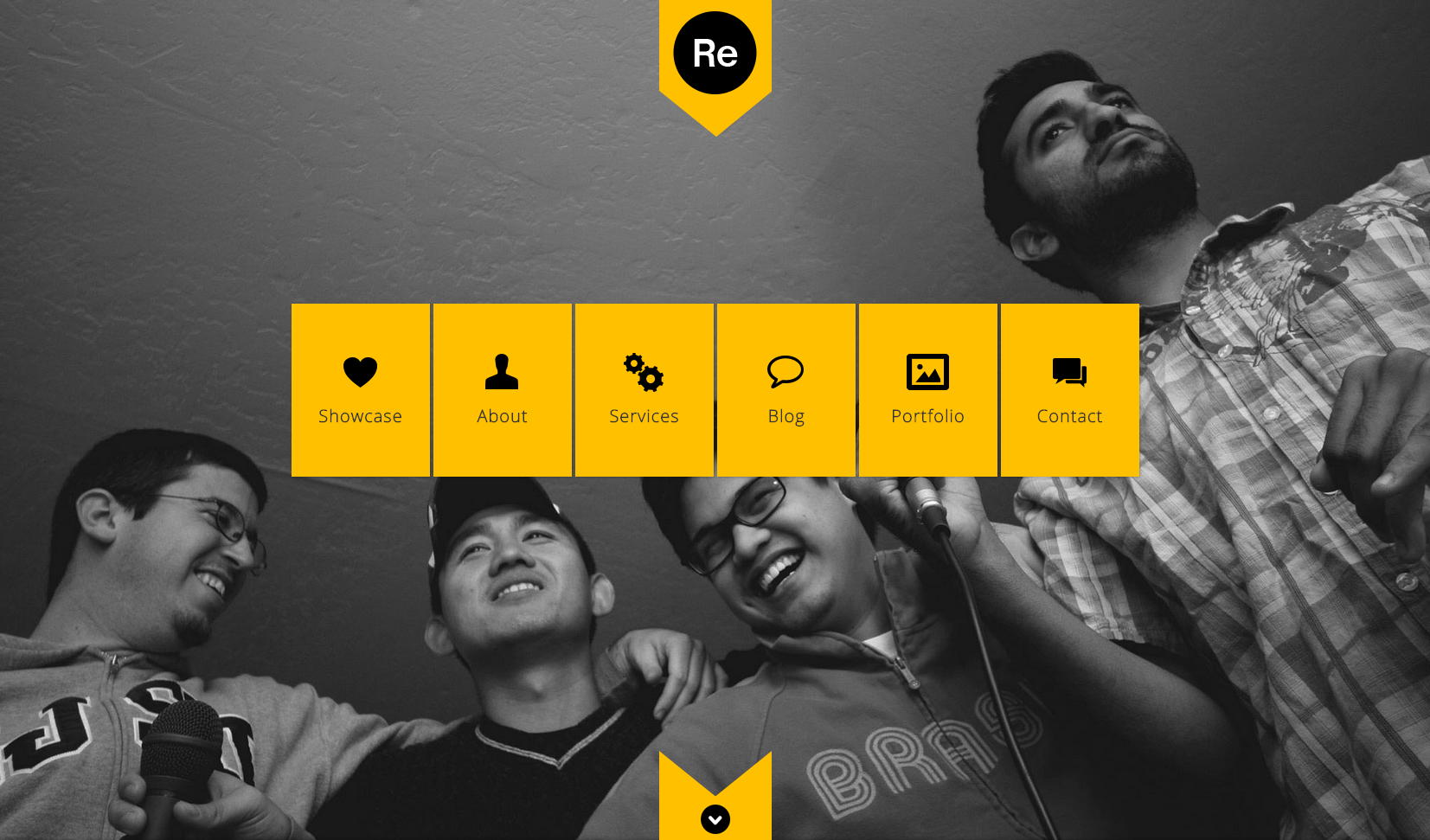 Renova flat WordPress theme