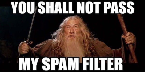Spam can be a multisite killer