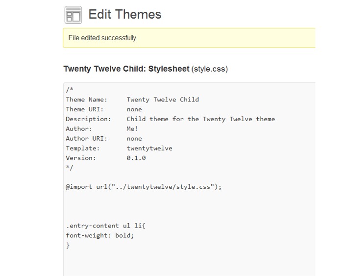 stylesheet