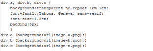 WordPress theme - stylesheet excerpt