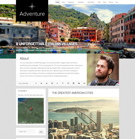 Organic Themes Adventure