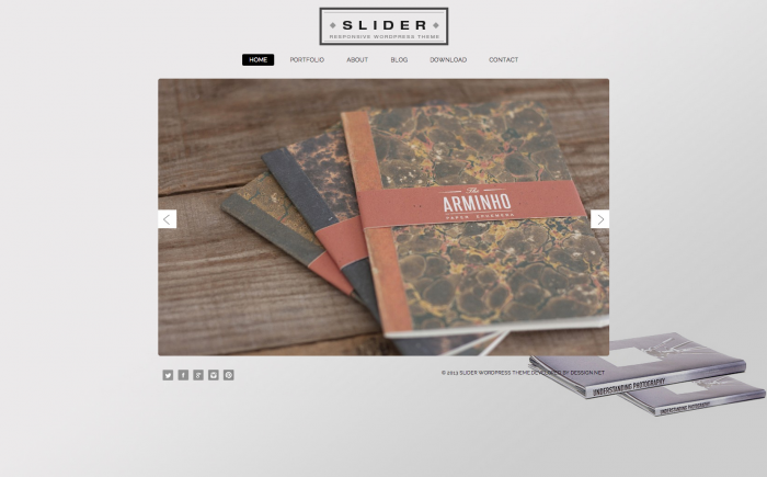 Slider WordPress theme