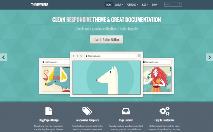 Venera WordPress theme