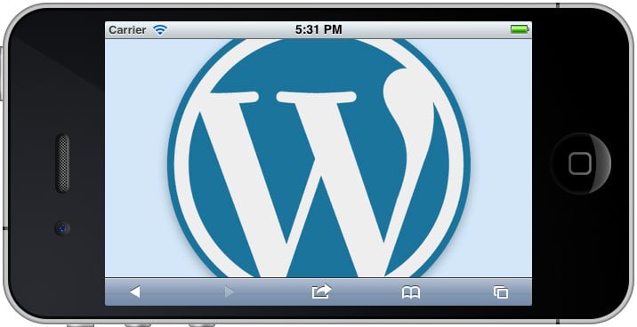 mobile wordpress