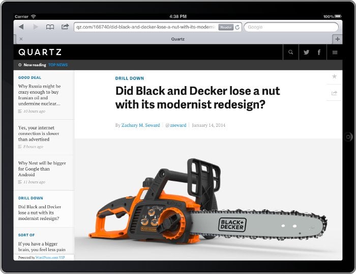 Powered by WordPress.com VIP but no themes involved here