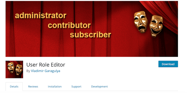 User Role Editor image