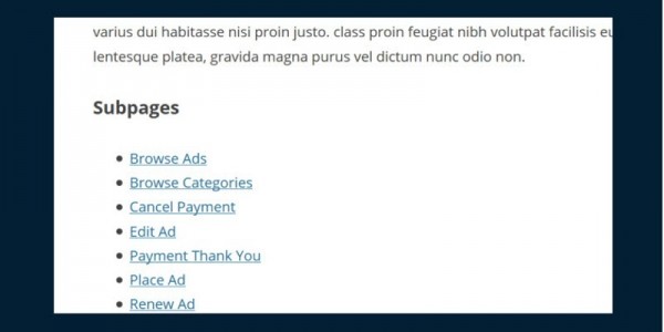 Page List