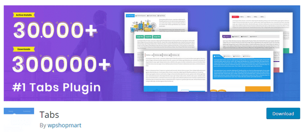 Header of tabs responsive taken from wp.org
